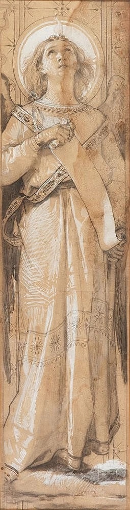 Studio per figura allegorica